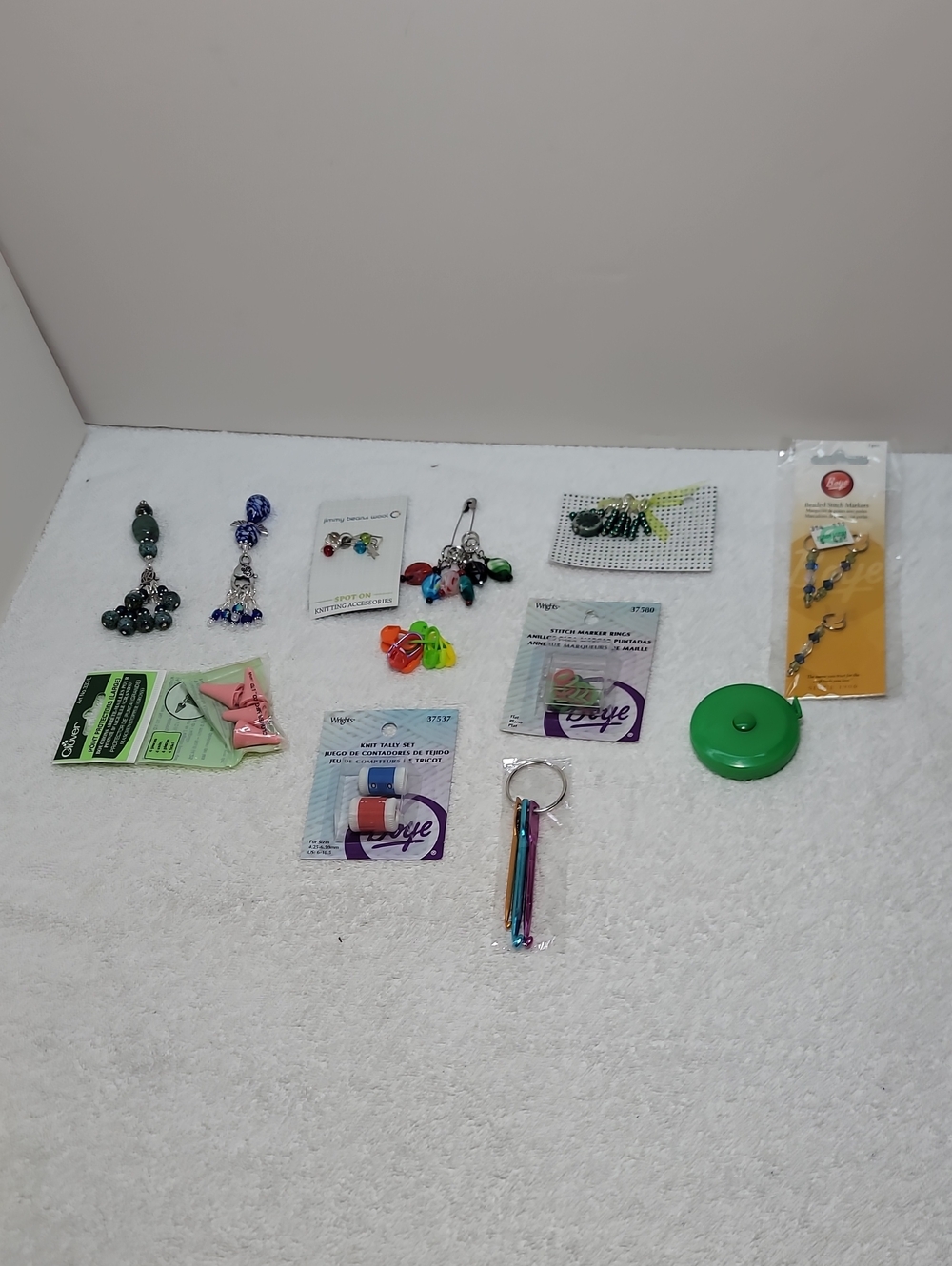 Assorted Knitting Supplies - Stitch Markers, Measure Tape & More - NWT #1
